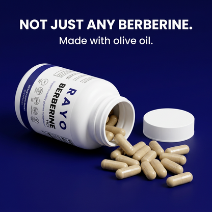 Rayo Berberine Capsules with Olive Oil