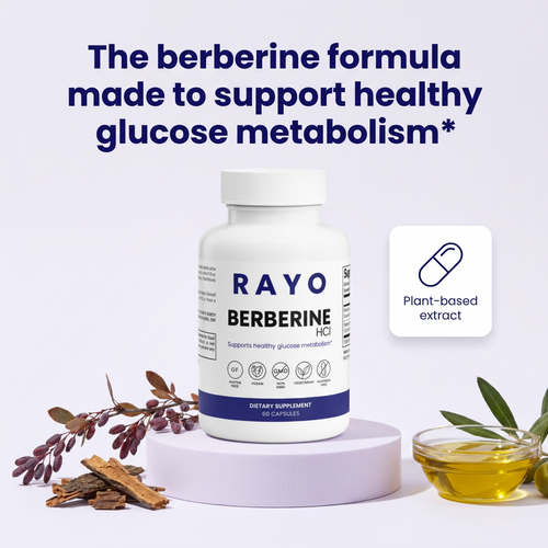 Rayo Berberine Capsules with Olive Oil